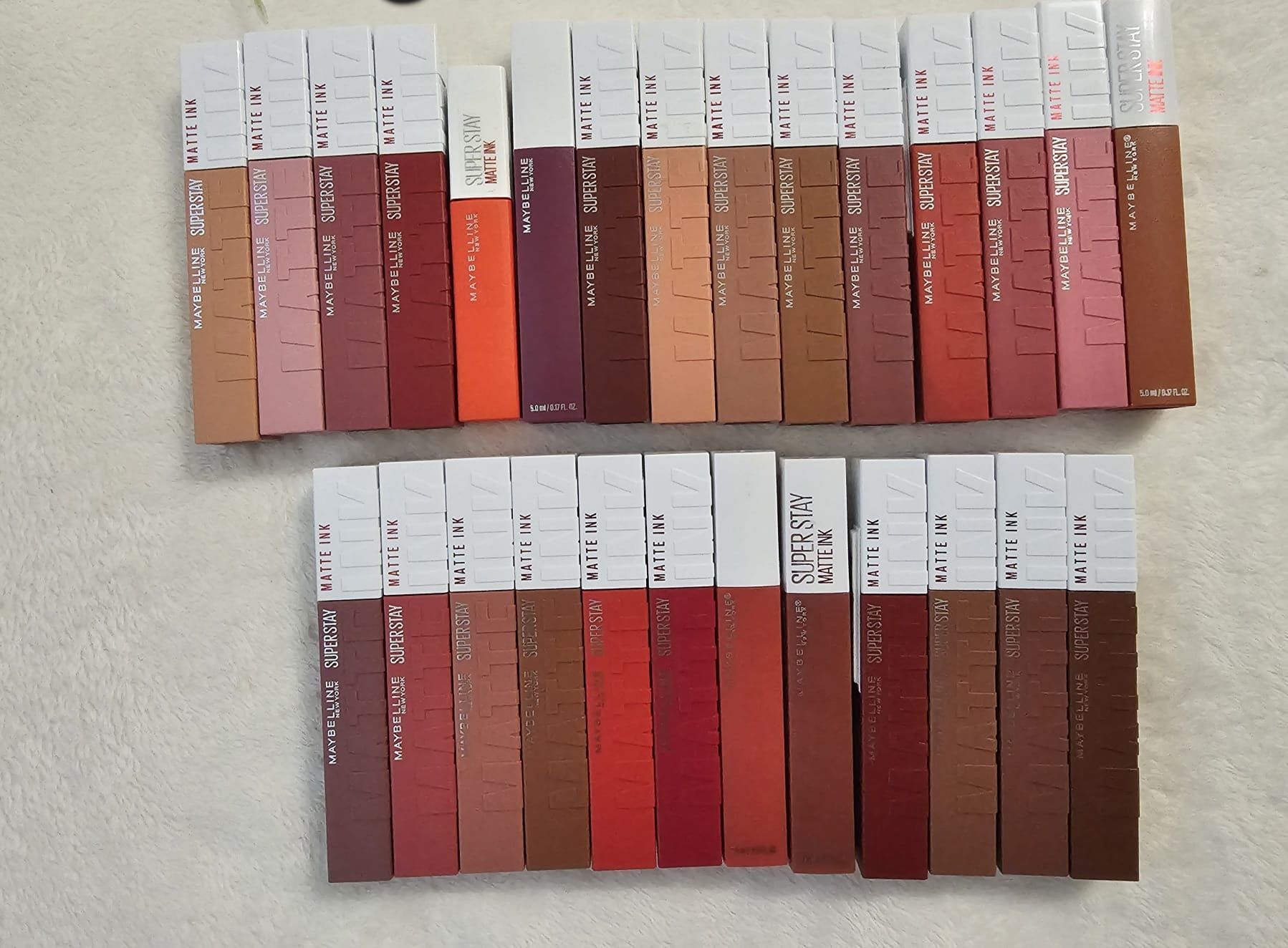 Rujuri maybelline Matte și vinyl