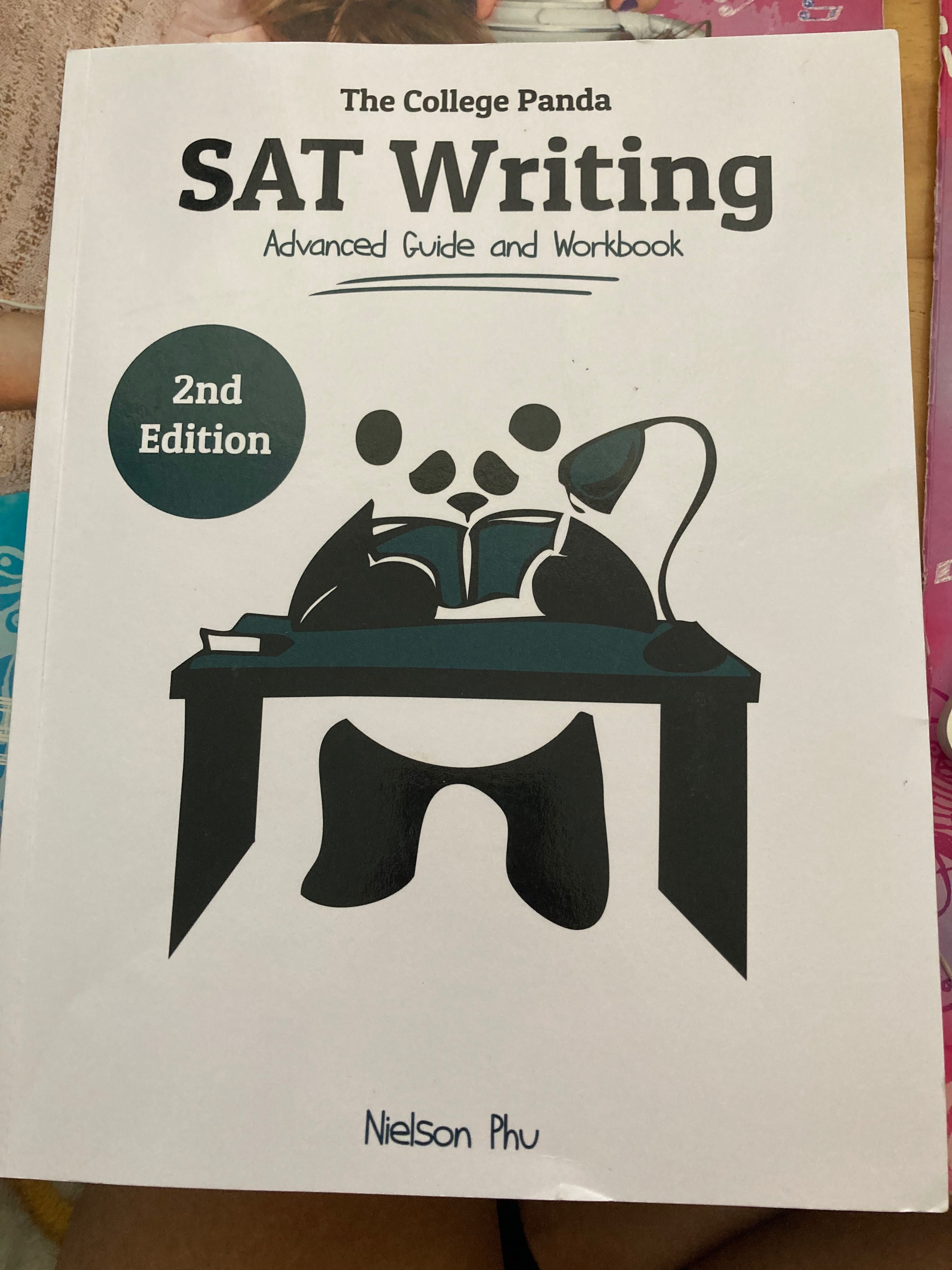 SAT Writing Advanced Guide and Workbook