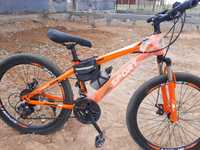 Велосипед ADIL Travel  24 2022 , 13 дюймов оранжевый