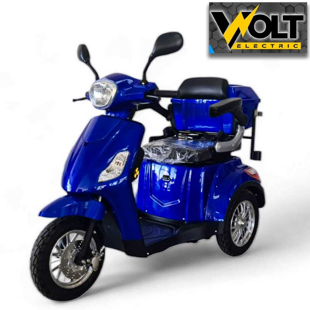 Триколка VOLT Electric FM1, 1500W, 20Ah, аудио, аларма, рекуперация