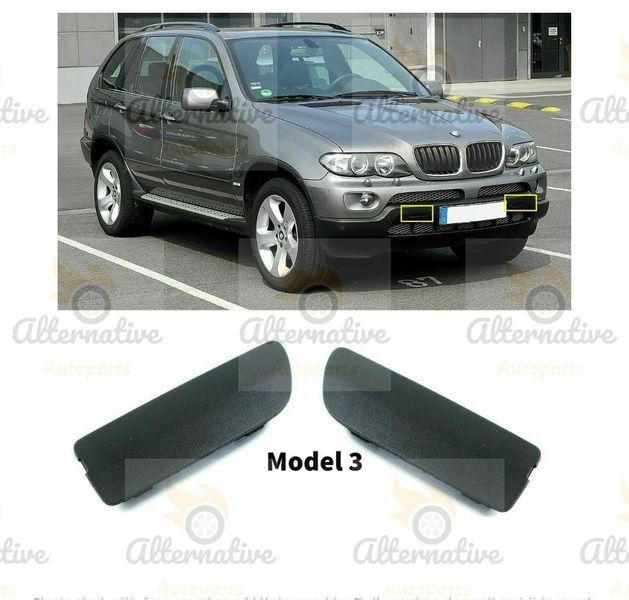 Капачка за теглич предна задна за BMW X5 E70 E53 БМВ Х5 Е70 Е53