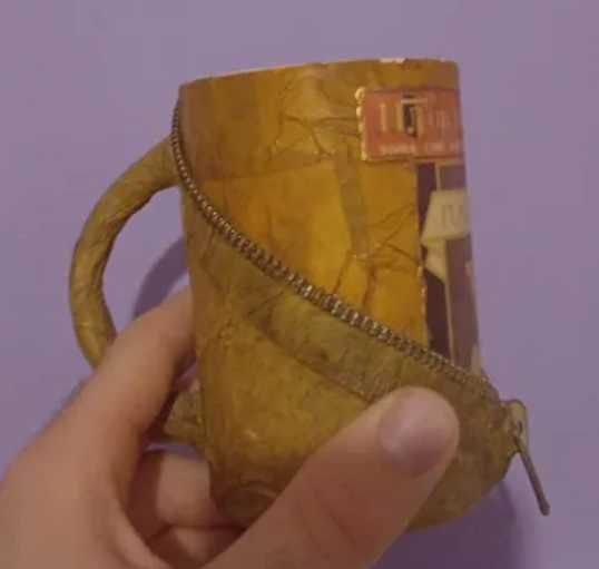 Уникална ръчно изработена чаша сувенир на Локомотив Пловдив