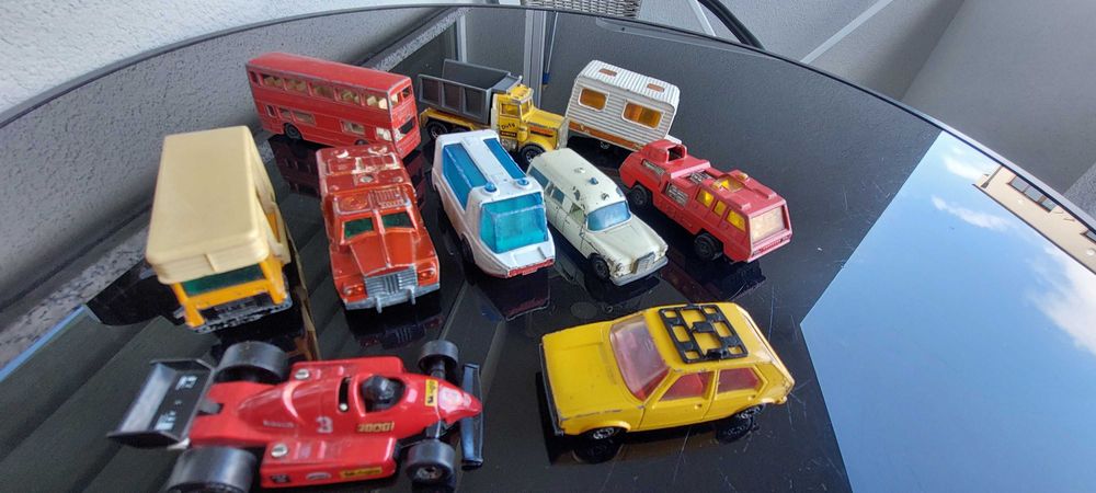 Мачбокс. Лот от 10бр. метални колички MATCHBOX