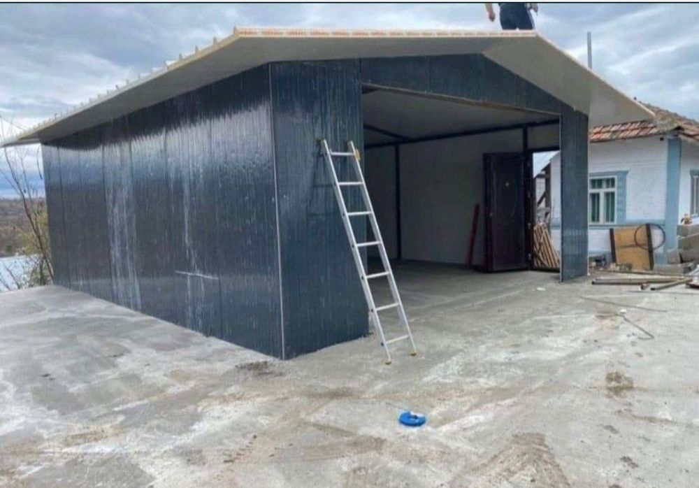 Executam la comanda garaje metalice si panouri sandwich folosind mater