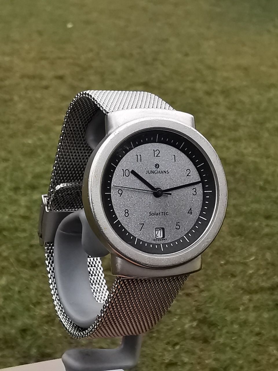 Ceas Junghans Solar - Ronda 5 rubine - Oțel - 34mm