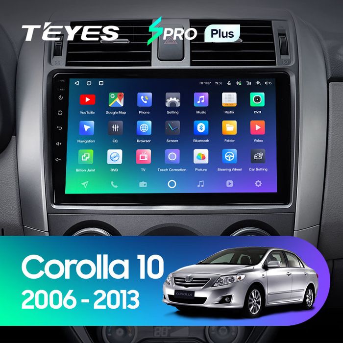 Штатная магнитола TEYES Toyota corolla 150 королла РАССРОЧКА