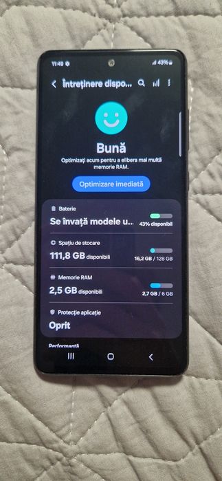 Telefon samsung galaxy A52s 5G 128gb memorie 6gb ram Stare impecabila