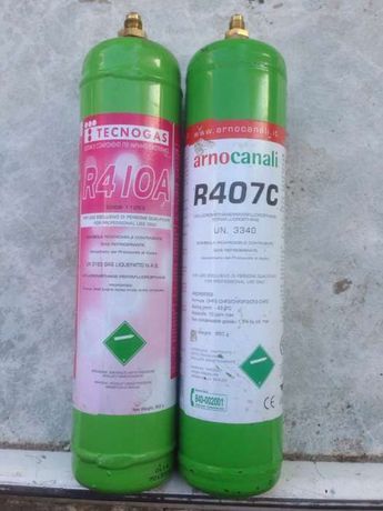 Freon in Butelie reincarcabila 1kg R410a R407c R134a refrigerant clima