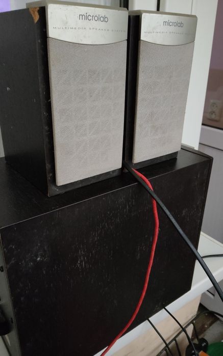 Колонки и сабвуфер* microlab *
