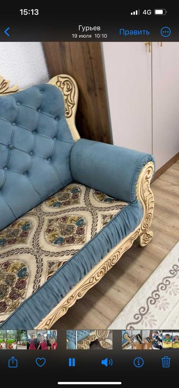 Срочно продается диван в хорошем состоянии