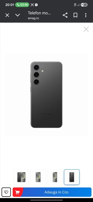 Samsung  S24 folosit 3 saptamani