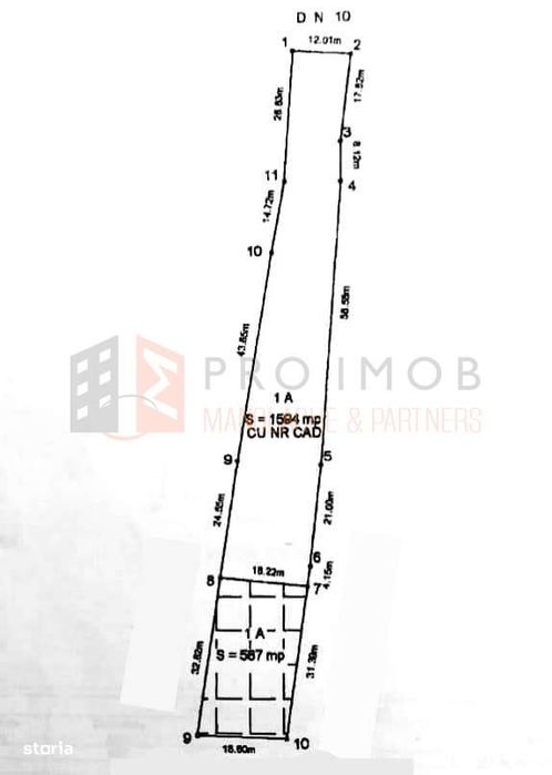 Teren intravilan zona Magura