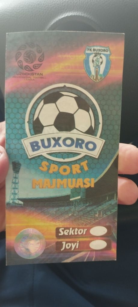 Buxoro FC bir yillik bilet