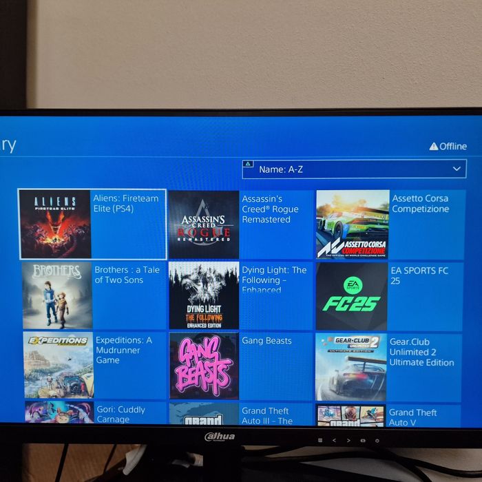 Playstation4 modat 11.00 500GB 2 controllere ps4 31 jocuri GTA Fifa25