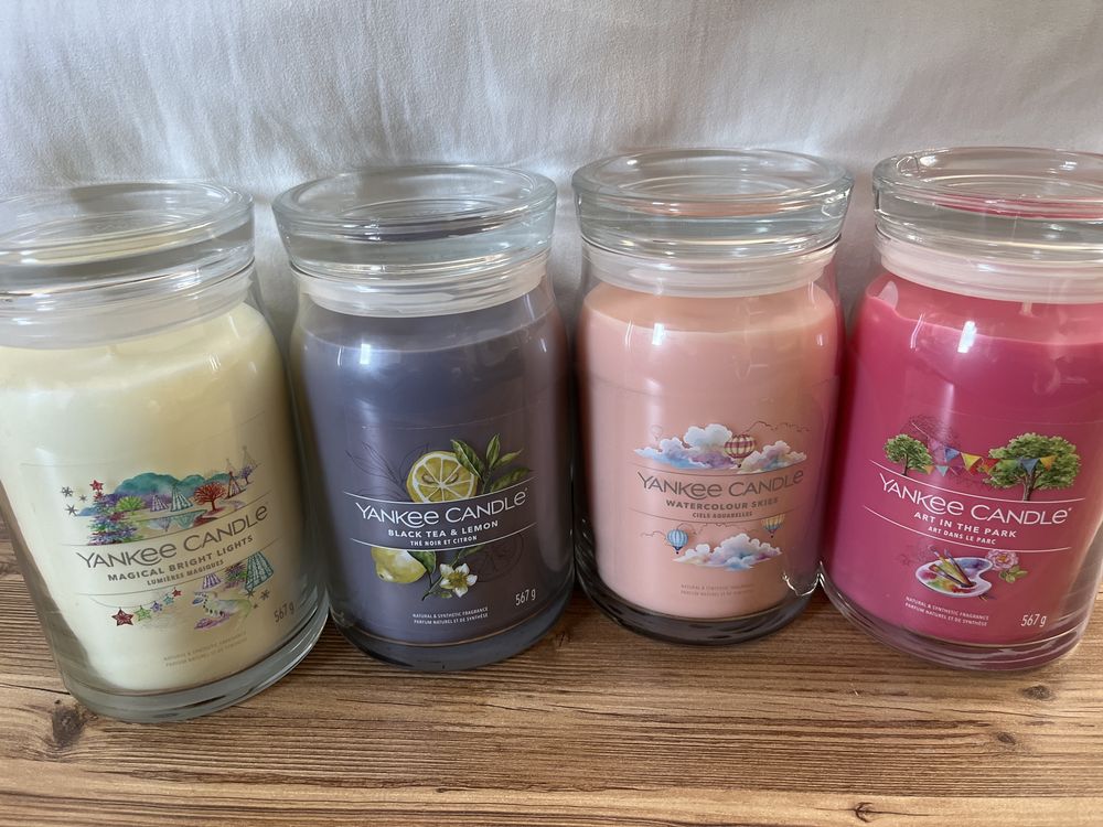 Yankee candle / lumanare parfumata 567 g noi nefolosite