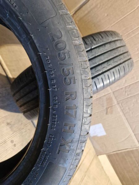 2 Continental R17 XL 205/55
летни гуми DOT0323