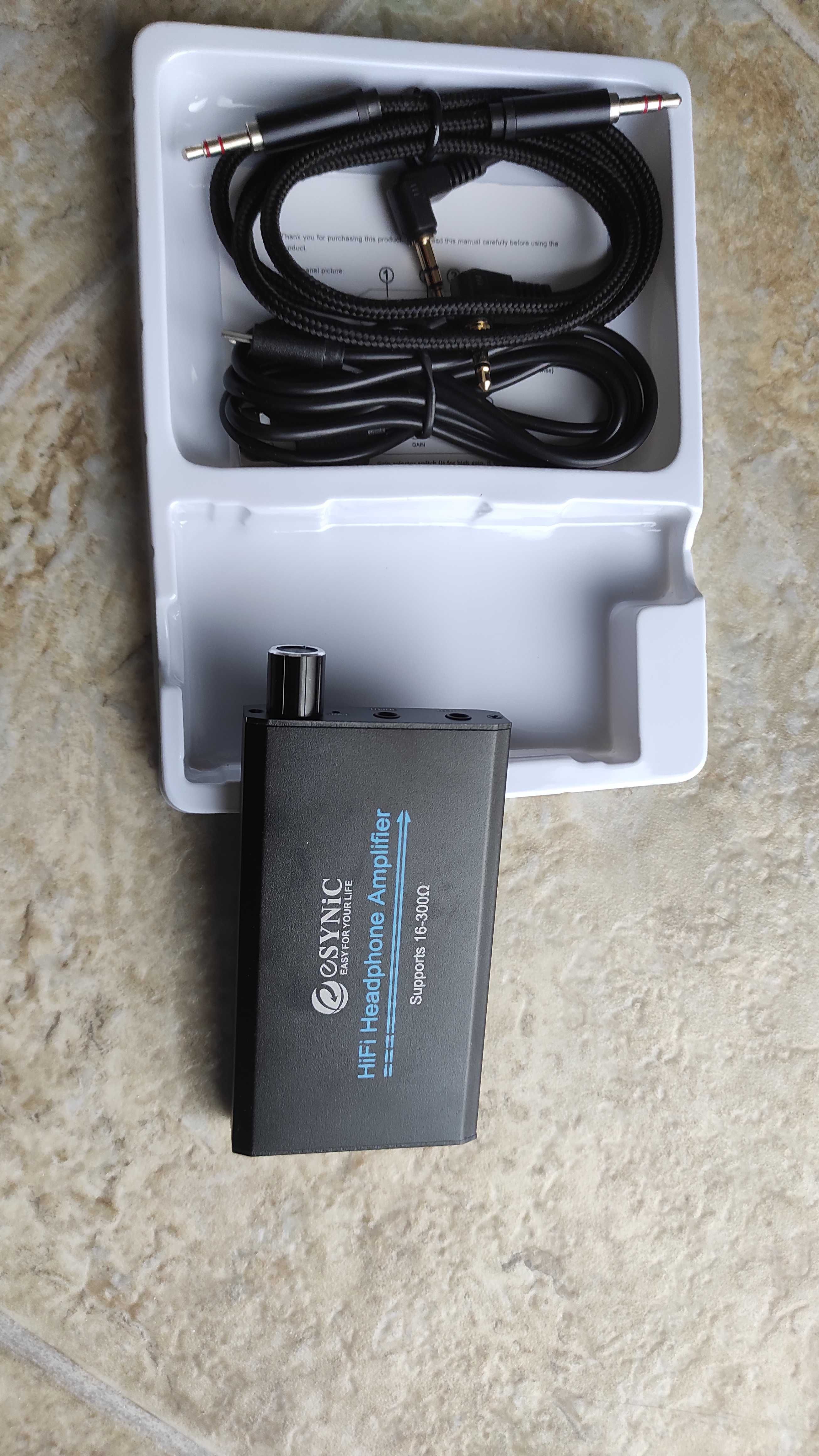 eSynic Professional 16-300Ω - Amplificator de casti portabil