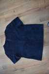 Bluza marca Zara din piele intoarsa perforata