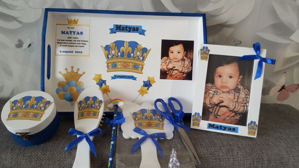 Tavita personalizata cu accesorii