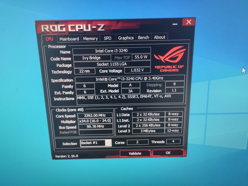 Системный блок Intel core  i3-3240 /16gb ddr3/ssd 120gb/GTX 650 1gb