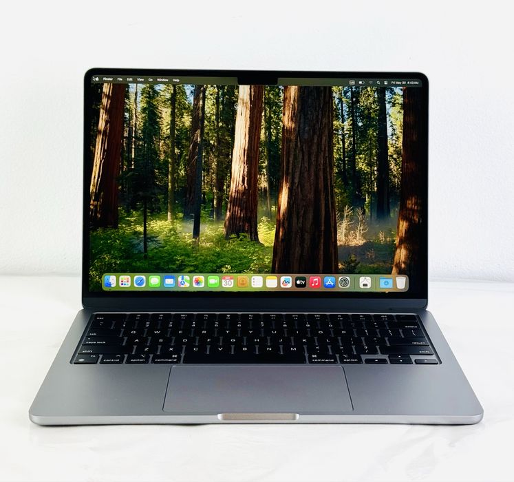 Apple MacBook Air 13 M2 2022 8RAM 256GB Gray 97% Батерия! Гаранция! — миниатюра 1