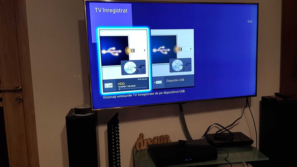 Samsung BD H 8500 Blu ray 3D HDD recorder 500 GB Wi-Fi player DVD