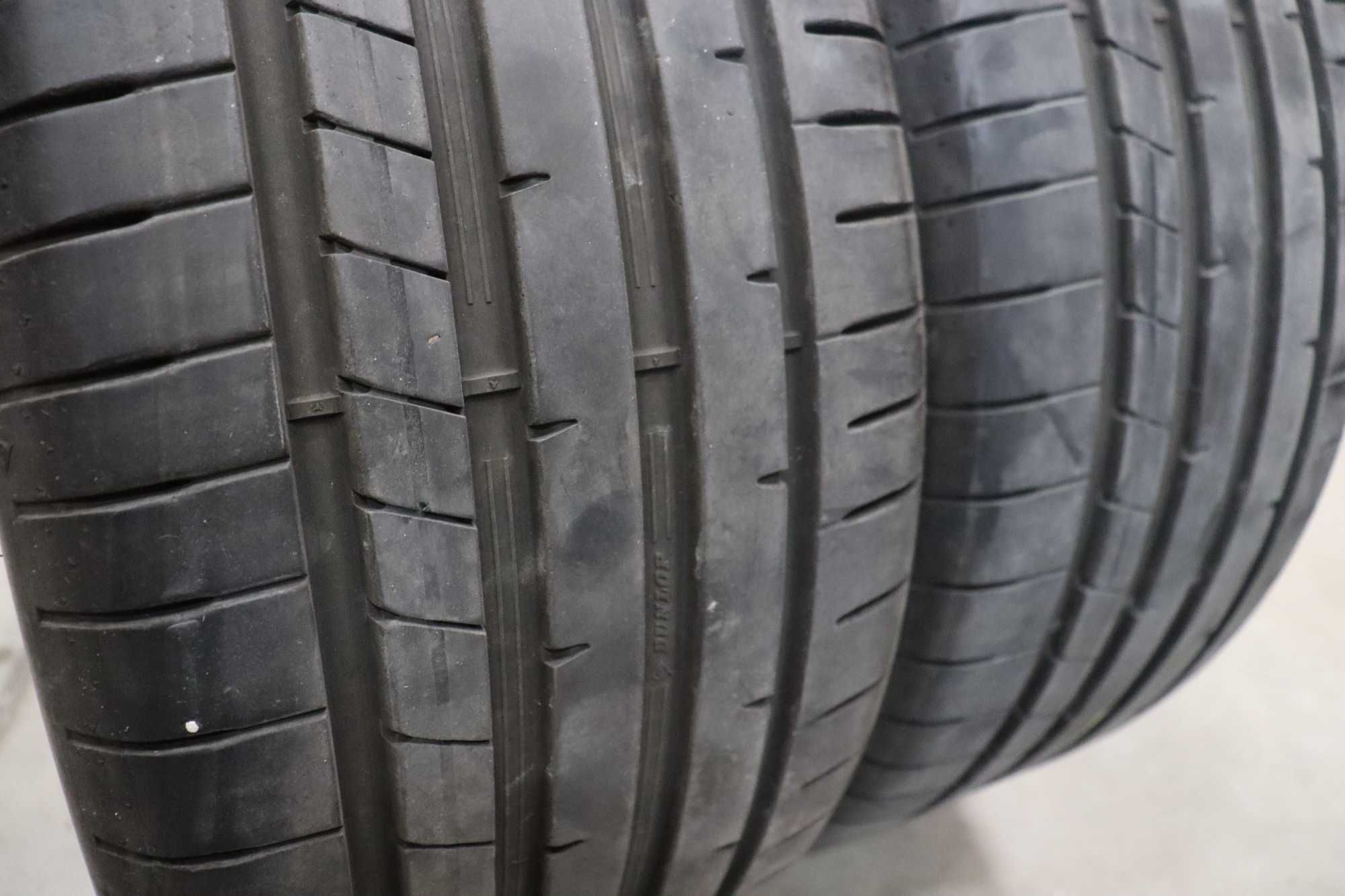 2 бр. летни гуми DUNLOP SPORT MAXX RT2 255/40 R19 Dot 21г, 6,5-7мм