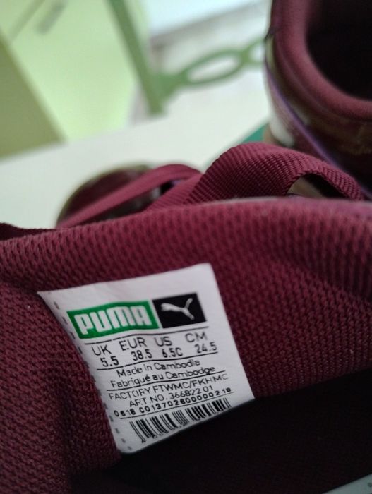 Puma. Дамски маратонки. 38,5 номер