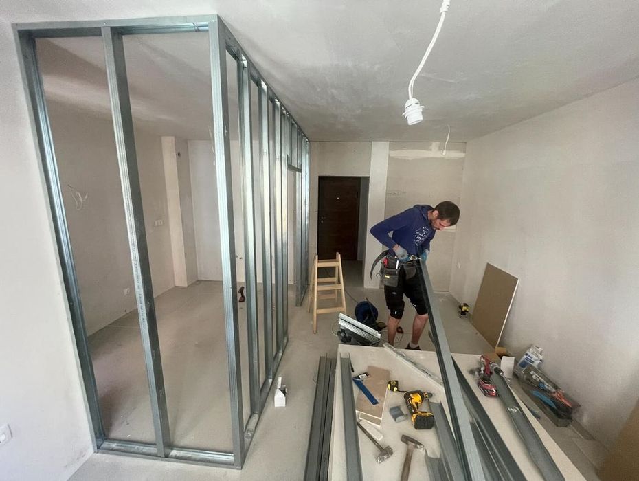 Шпакловка, гипсокартон , тавани и стени - качествено и навреме.