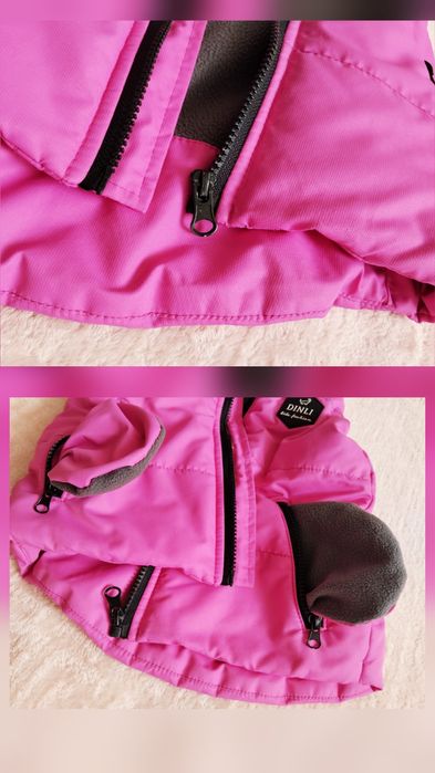 Утеплённая жилетка для девочки р.104 (3,5-5лет)