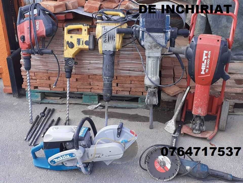 Picamer demolator, mai compactor, placa vibrator beton,drujba