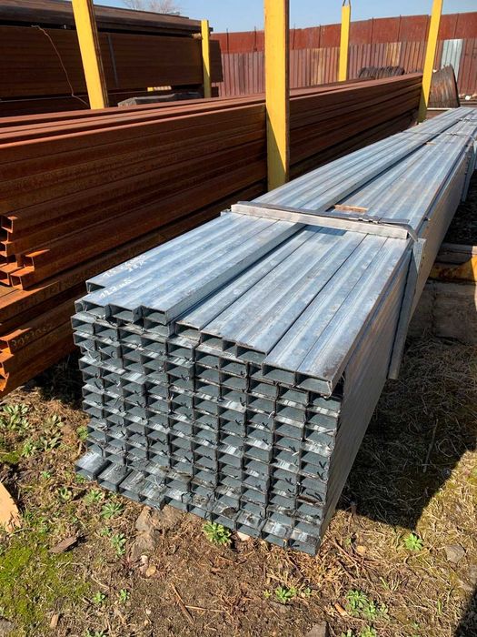 NOU ! OFERTA !!! Teava zincata patrata 40x40x3 mm - 2.4 m pentru gard