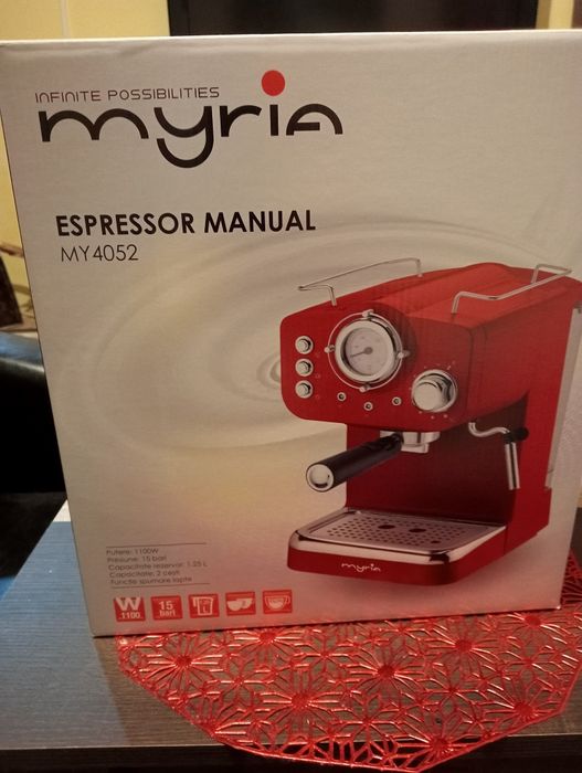 Aparat de cafea manual Myria