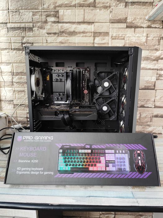 Calculator / PC Gaming / Office– Ryzen 5 3600 + RX Vega 56 8GB + CADOU