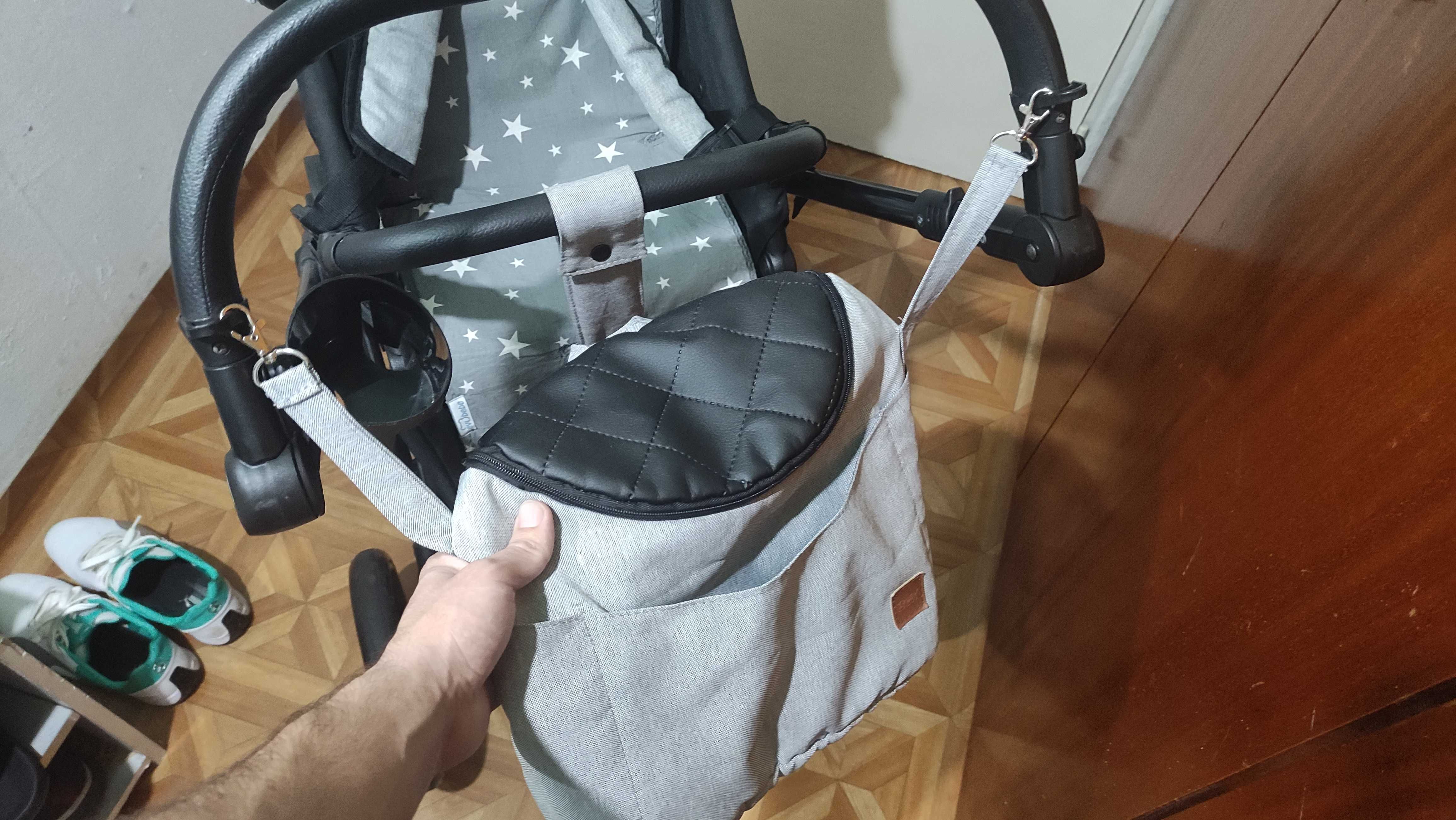 Бебешка комбинирана количка BABY MERC PIUMA 3 в 1