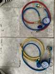 Kit incarcare freon clima ac r134a manometru cupla auto robinet noi