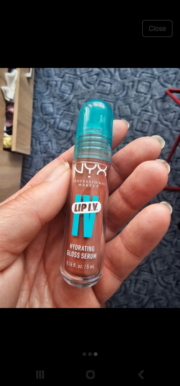 Luciu de buze Nyx lip IV nuanta hydra honey