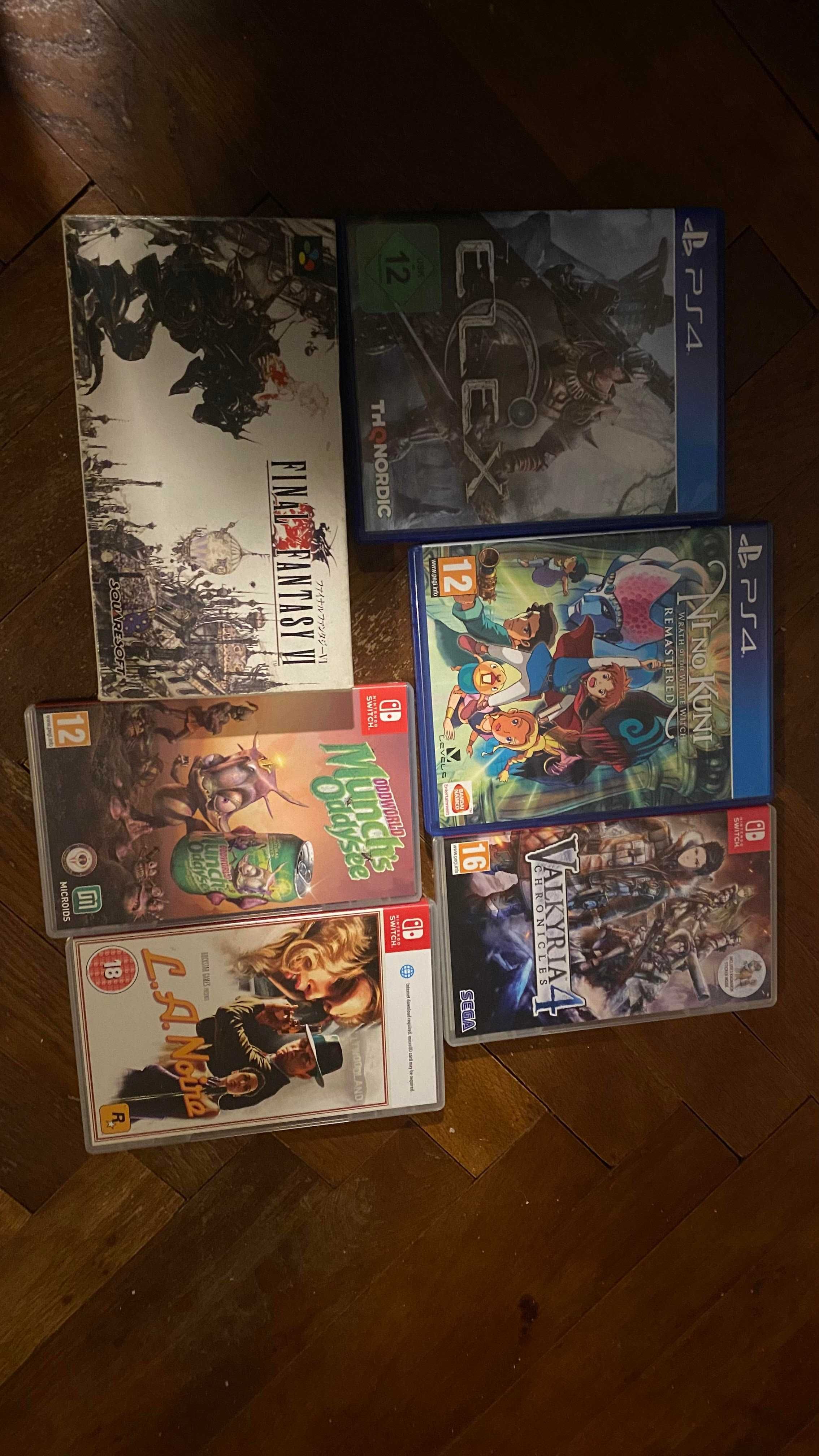 Lot Jocuri PS4/Nintendo switch