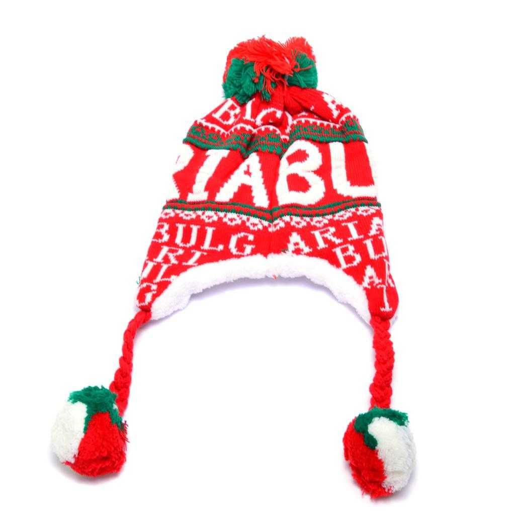 НОВИ зимни шапки тип ушанка в цветовете на България!