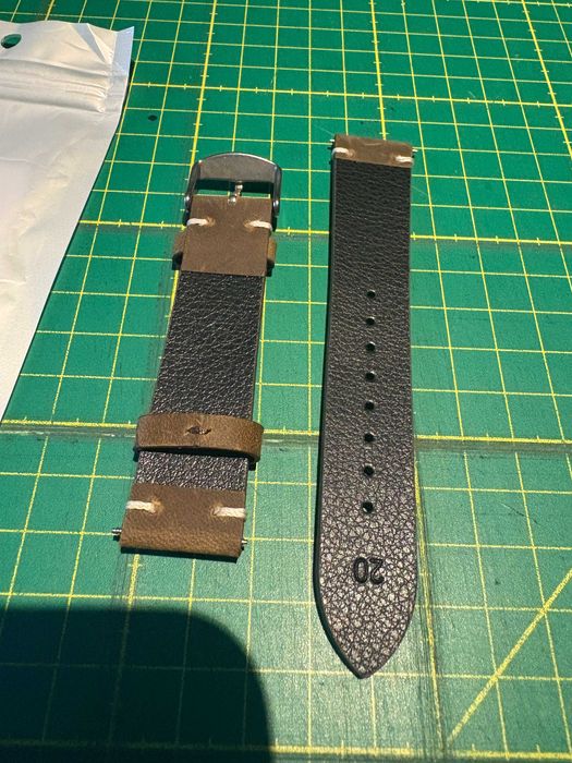 Curea Ceas Piele Naturala 20 mm