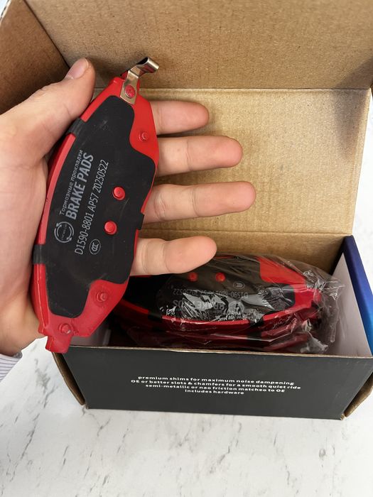 Колодка передняя матиз спарк