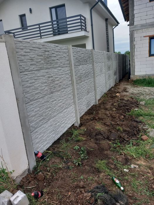 Gard de beton asigur montaji si trasport 250 lei lacra