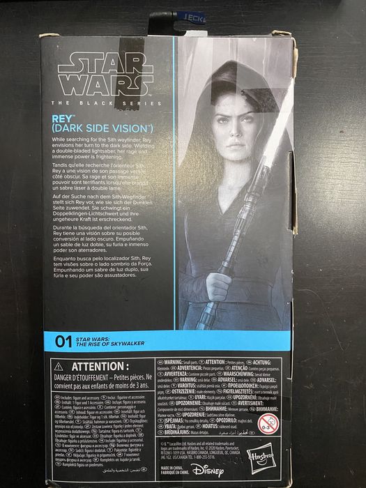 STAR WARS Black Series Dark Side Rey -RARE