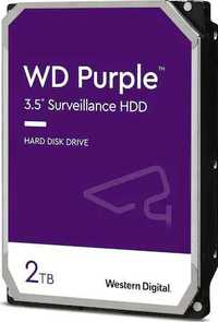 HDD WD 2 TB, Purple, 5.400 Rpm, Buffer 64 MB, Pt. Supraveghere