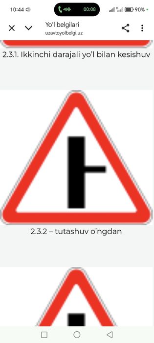 Yo'l belgilari yasaymiz