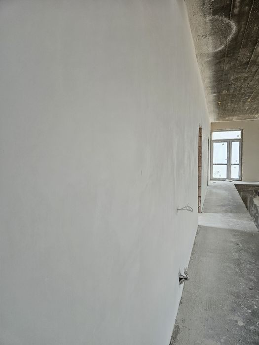 Glet grosier și finisaj mecanizat