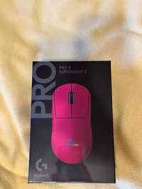 Logitech G pro x superlight 2 magenta