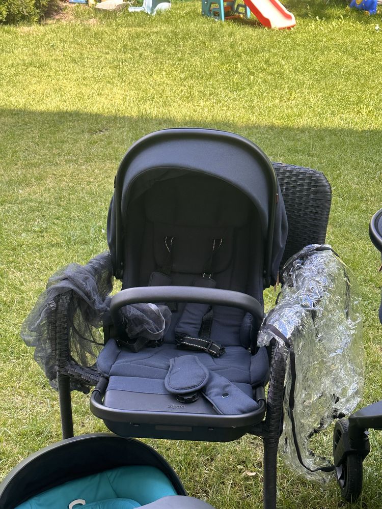 Carello sigma 2024 + Cybex aton 5 с адаптери