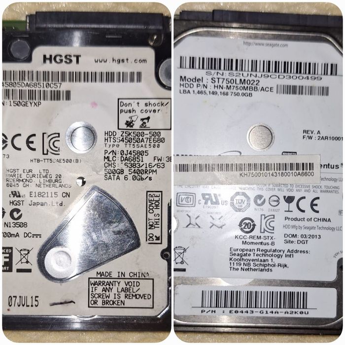 Hdd 2,5 Sata, Seagate