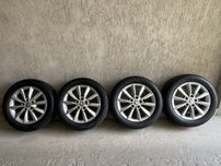 Оригинални джанти за Шкода с летни гуми  Dunlop 205/55/16 цола